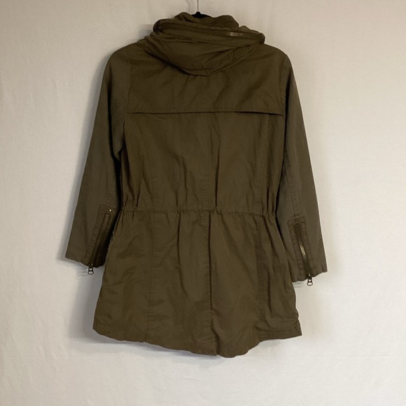 Zara Basic Women's Olive Jacket Size Small - Picture 4 of 11
